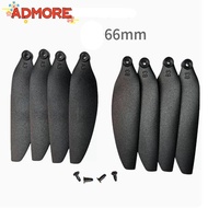 ADMORE Folding Propeller Blades, Plastic Universal Remote Control Drone Parts, 58mm/66mm Black Quadc