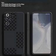 Black TPU Ultrathin Phone Case For Nubia Red Magic 11s 10s Pro Plus 11 10 Pro Air Anti Nonslip Scrat