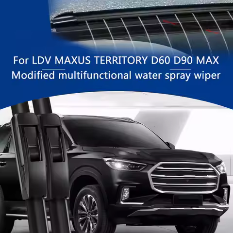 2pcs Car Modify Windshield Water Spray Wiper For LDV MAXUS TERRITORY D60 D90 MAX Auto Wet Arm Cleani