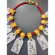 999 gold limited golden zodiac charm