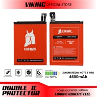VIKING Baterai Xiaomi Redmi Note 6 Pro BN48 Double Power