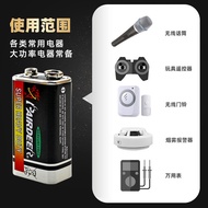 Shuanglu 9V English Black Knight Carbon Battery 6F22 Multimeter Alarm English Battery 1 Price