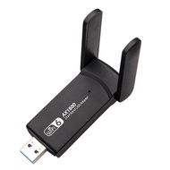 AX1800 6B Dual Band WiFi Adapter, 2.4G Wireless Wi-Fi Dongle Network/5GHz B 3.0 for Windows 7/10/11