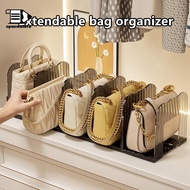 [GoodGirlm1] Minimalist Transparent Handbag Storage Box & Closet Organizer Rack QQQ
