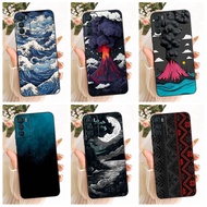 For Motorola Moto G42 Casing XT2233-2 Luxury Space Volcano Painted Soft Silicone Back Cover For Moto