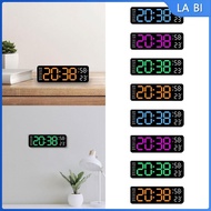 [Wishshopeehhh] Digital Wall Clock Wall Clock Brightness Adjustable LED Wall Clock