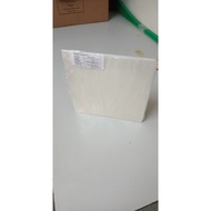 HD-PE White size 8mm x 1 foot x 1 foot HDPE Engineering Plastic Cutting Board