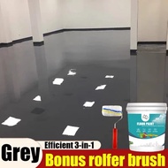 【3 in 1】1KG epoxy floor paint wear-resistant epoxy resin floor paint water-based cement wear-resista