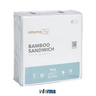Informa Sleep 160X200 Cm Bamboo Sandwich Mattress Protector