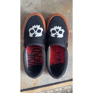 Saba slip on shoes edgy shoes/biker shoes/emo y2k shoes