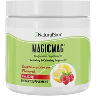 NaturalSlim Magicmag Pure Magnesium Citrate Powder Stress, Constipation, Muscle, Heart Health, and S