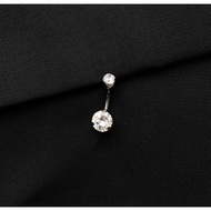 Titanium G23 navel piercing with Internally Threaded pin