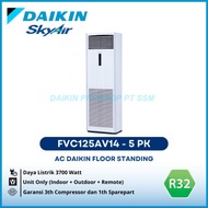 PROMO- AC DAIKIN FLOOR STANDING 5PK TYPE FVC125AV14 - MALAYSIA