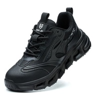 2025 Work Sneakers for Men Safety Shoes Anti-smash Anti puncture Indestructible shoes Breathable com