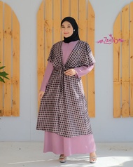 GAMIS ITY CREPE MODEL OUTER TERBARU // DRESS NAKILA OUTER  BY ZAHIN