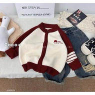 Jacket Wool vip buckle for boys size 90-130