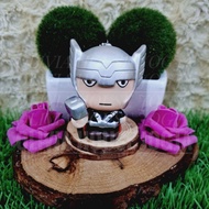 GANTUNGAN Thor Keychain Thor Superhero Keychain