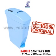 RABBIT SANITARY BIN - SANITARY BIN 18L / Sanitary Dustbin/ Sanitary Bin With Pedal / Sanitary Bin wi