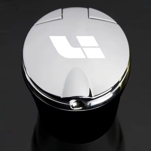 Car Ashtray with Lid Smell Proof Blue Led Portable Ashtray Cup For Lixiang LEADING IDEAL L6 L7 L8 L9