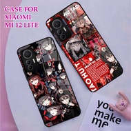 HP Glitter Case [MC67] Xiaomi Mi 12 Lite | Casing xiaomi Mi 12 Lite Pic HDhp | Genshin Impact Motif 