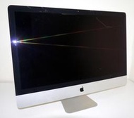 iMac A1419 27吋 i7-3770 記憶體 16GB 2013製 功能正常 玻璃裂痕 無法抬頭 脫膠