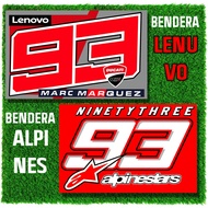 Marc banner flag marques93/indoor out door real pic size 115x80