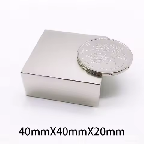 40x40x20mm Super Strong Square Magnet 40x40x20mm For Home Refrigerators, Offices DIY 40x40x20mm