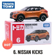 Takara Tomica Classic 1-30, Nissan kicks Scale โมเดลรถยนต์ Replica Collection ของเล่นของขวัญคริสต์มาสสำหรับเด็ก