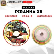 Kenzi Piranha X8 PE Fishing Line 0.8 - 6