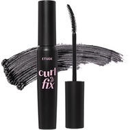 ETUDE Official Curl Fix Mascara Volume Black / Waterproof Curl-Keeping Bundle Idol-Like Lashes Upwar