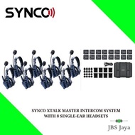 SYNCO Xtalk Master XM8 Professional Full-Duplex Wireless Intercom 8 Headset System