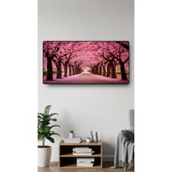 Acrylic Photo Frame With Auspicious Images Trees That Convey Stability Growth Prosperity And Enhance