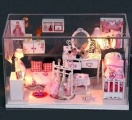 微縮模型屋《完成品_訂製》Dollhouse☘公主房 蛋糕店☘玻璃屋 袖珍屋 DIY小屋 玩具/生日禮物/裝飾