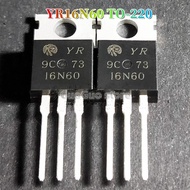 5pcs YR16N60 TO-220 YR 16N60 TO220 16A/600V N-channel MOSFET Transistor New Original