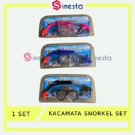 Snorkel Goggles Set Diving Goggles Snorkeling Goggles Swimming Goggles