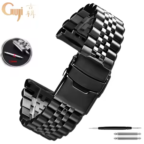 22mm Solid Stainless Watch Band For Seiko Abalone Series Turtles Prospex SRPA21SRP777 SRPC25 SRP773 