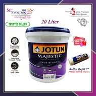 20L JOTUN Majestic True Beauty Matt - 0001  WHITE + Freegift