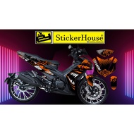 Rusi Neptune 125 Decals Laminated