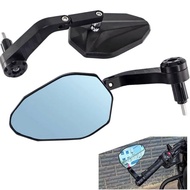 Motorcycle Mirror End Bar Mirrors 14-16mm Or 18-19mm Bar End Openings For Honda CB1000R CB650 CB500