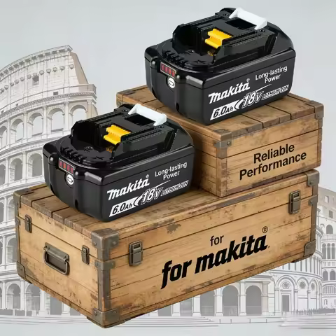 ️Original Makita 6Ah/5Ah Makita 18V Battery，Makita 18V tools battery for Makita drill DTW700 DDF487 