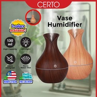 CERTO Air Humidifier With Essential Oil Diffuser Aroma Aromaterapi Wangian Wap Asap Pewangi Bilik Ti