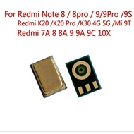 Combo of 2 Mic xiaomi Redmi note 8 Note 9 k20 k20 pro K30 Redmi 8 9 9a 9C
