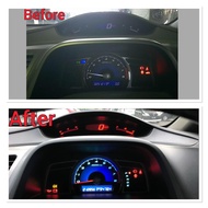 led for meter honda civic fd