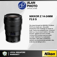 Nikon NIKKOR Z 14-24mm F2.8 S Lens for Nikon Z9 Z8 Z7 ii Z6 ii Z5 Zfc Z30 | Nikon Singapore Warranty