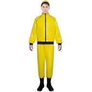 Retro Disco Costume Halloween Patent Leather Glitter Costume Cosplay