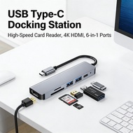 Hub Usb C 4K HD-MI 5 in 1 100W Usb Hub Multifunction Adapter MacBook Pro UsbC