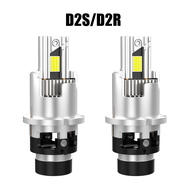 D SERIES D2S/D2R D4S/D4R Direct Plug-in LED ไฟหน้ารถ LED 6000K Plug and Play High-Power ความสว่างสูง