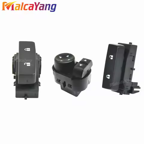 15804093 Rearview Mirror Control Switch & Door Lock Switch 22883768 fit for GMC Sierra Chevy Silvera