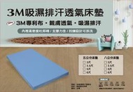【ANGUS】3M吸濕排汗透氣床墊/單人 單人加大 雙人 雙人加大 厚度 5cm 8cm 台灣製造 學生床墊