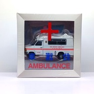 微影 Tiny Ford 福特 Transit MK2 大頭福消防處救護車 Ambulance A215 7-11 七仔限定